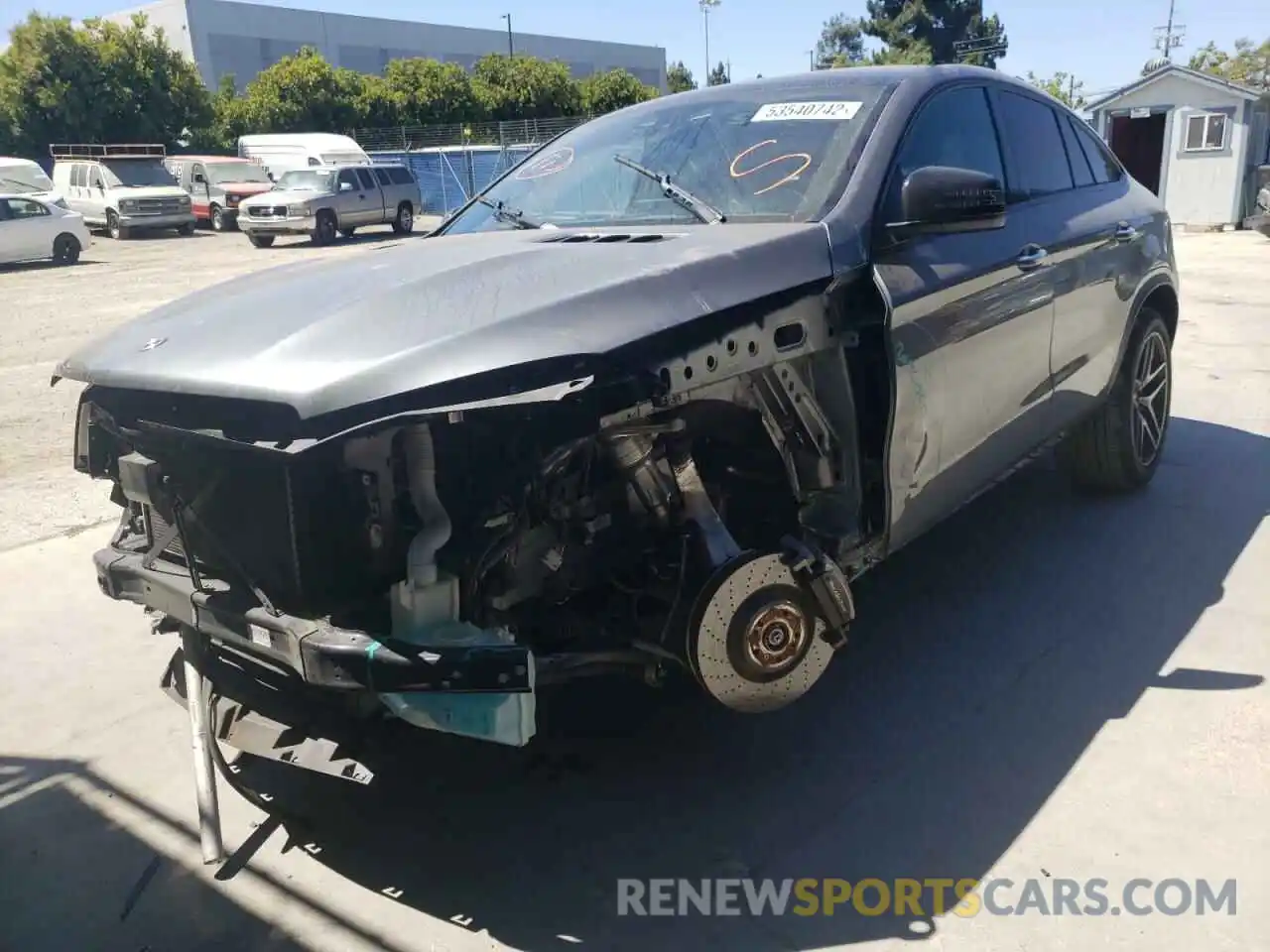 9 Photograph of a damaged car 4JGED6EB3KA155092 MERCEDES-BENZ GLE-CLASS 2019