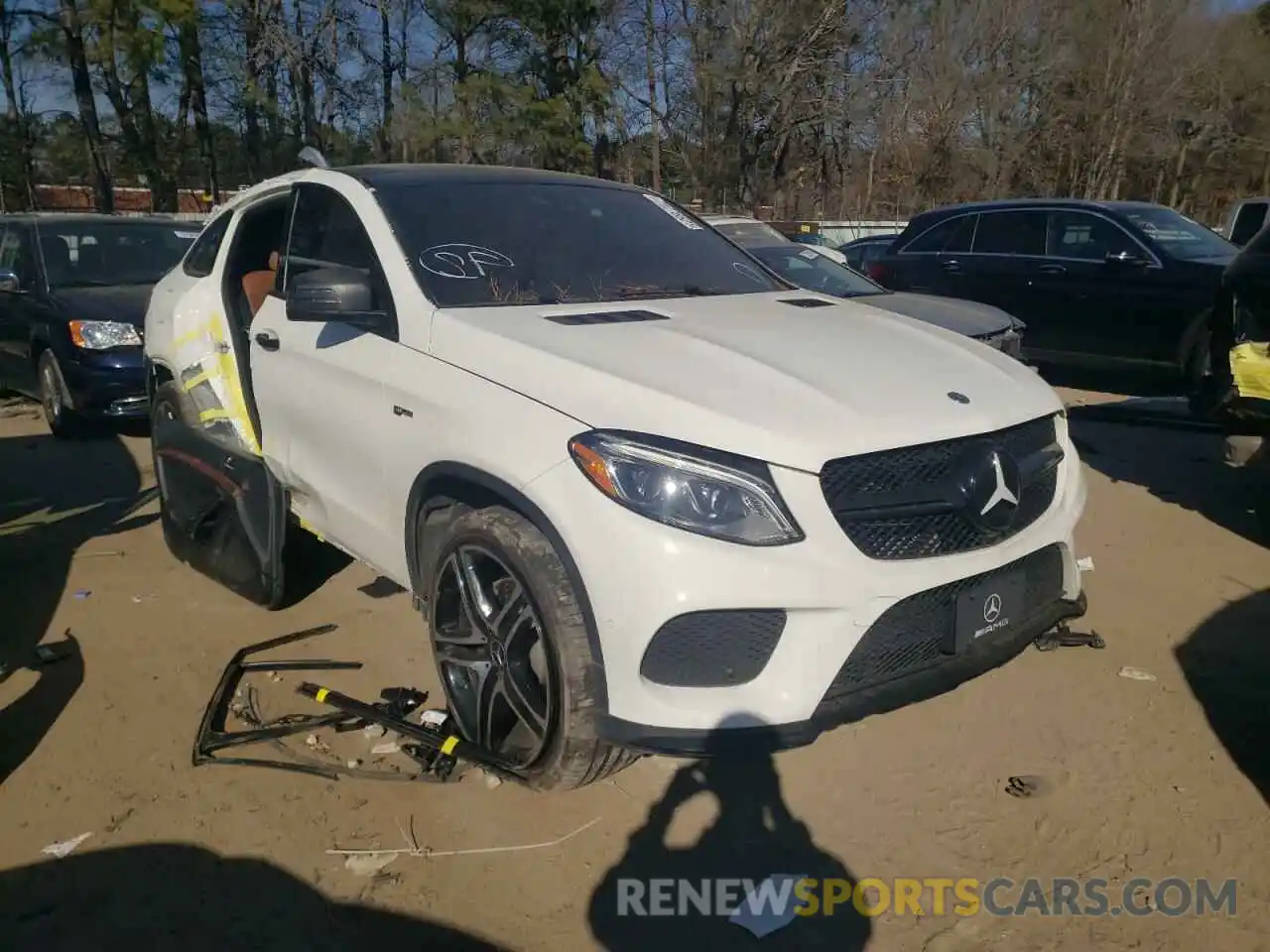 1 Photograph of a damaged car 4JGED6EB4KA130184 MERCEDES-BENZ GLE-CLASS 2019