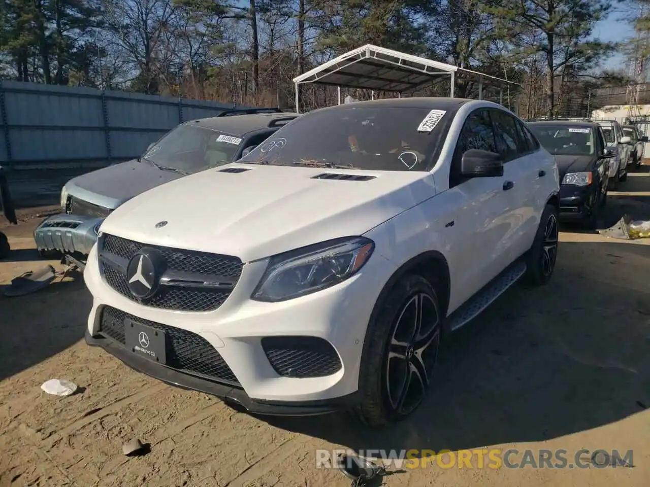 2 Photograph of a damaged car 4JGED6EB4KA130184 MERCEDES-BENZ GLE-CLASS 2019