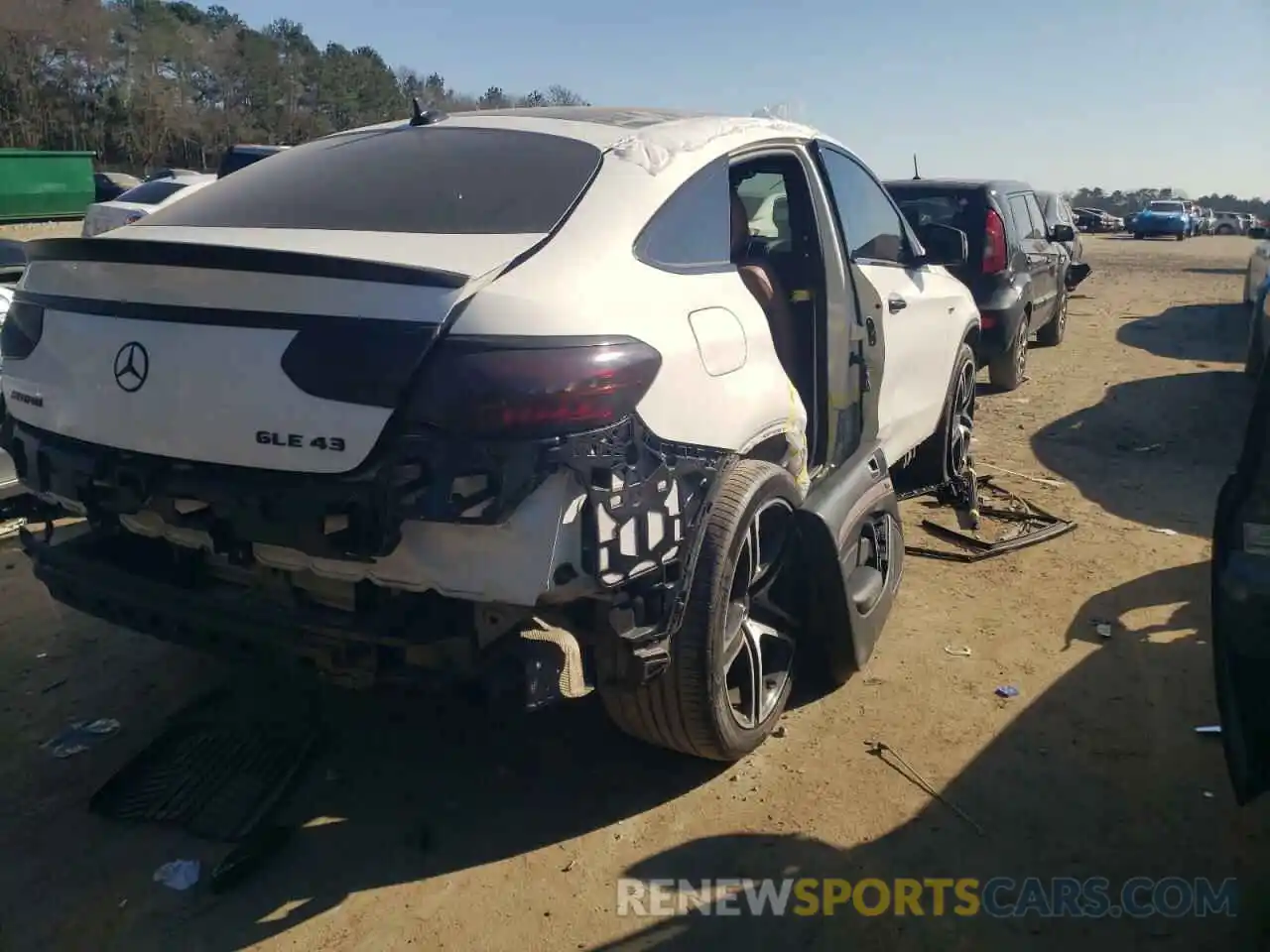 4 Photograph of a damaged car 4JGED6EB4KA130184 MERCEDES-BENZ GLE-CLASS 2019