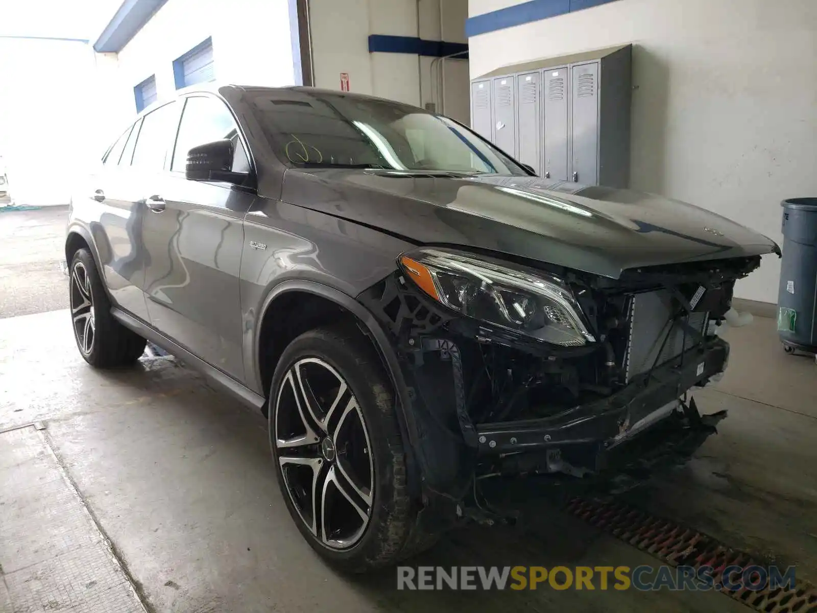 1 Photograph of a damaged car 4JGED6EB4KA135238 MERCEDES-BENZ GLE-CLASS 2019