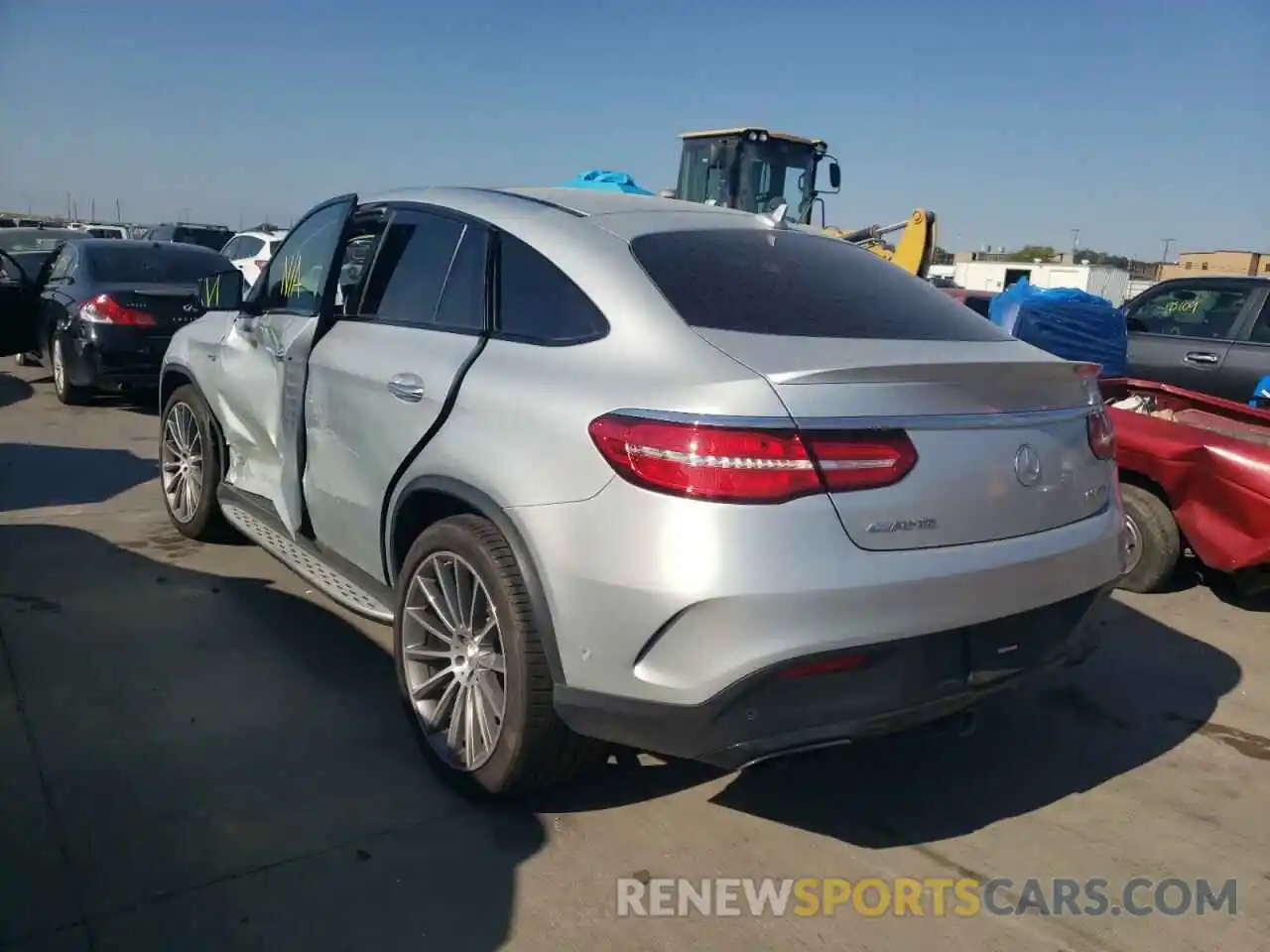 3 Фотография поврежденного автомобиля 4JGED6EB4KA139449 MERCEDES-BENZ GLE-CLASS 2019