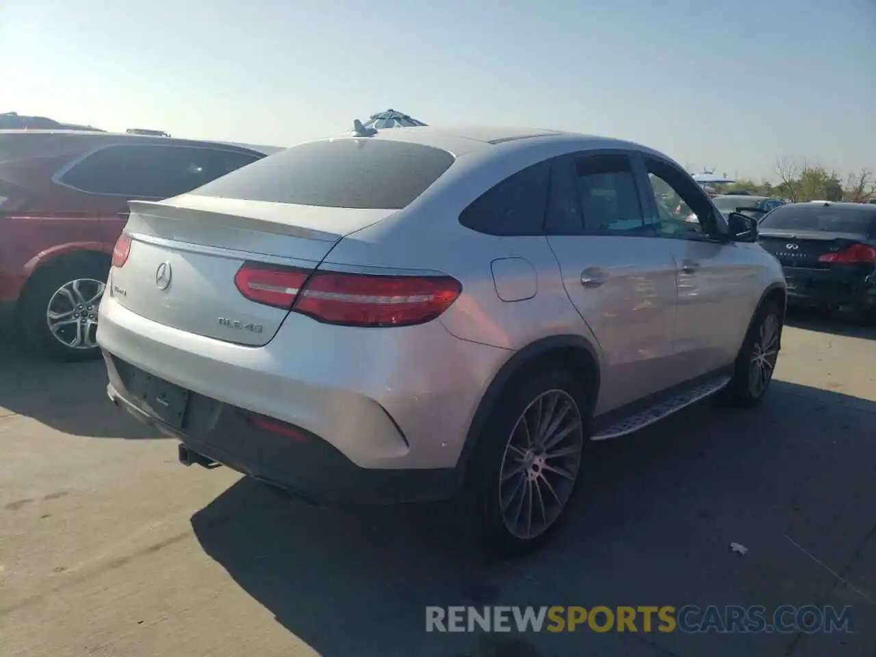 4 Photograph of a damaged car 4JGED6EB4KA139449 MERCEDES-BENZ GLE-CLASS 2019