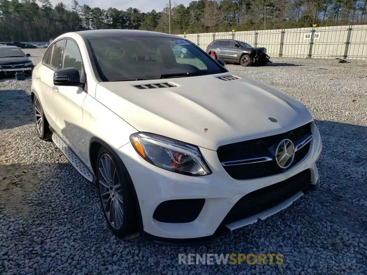 1 Photograph of a damaged car 4JGED6EB4KA140438 MERCEDES-BENZ GLE-CLASS 2019