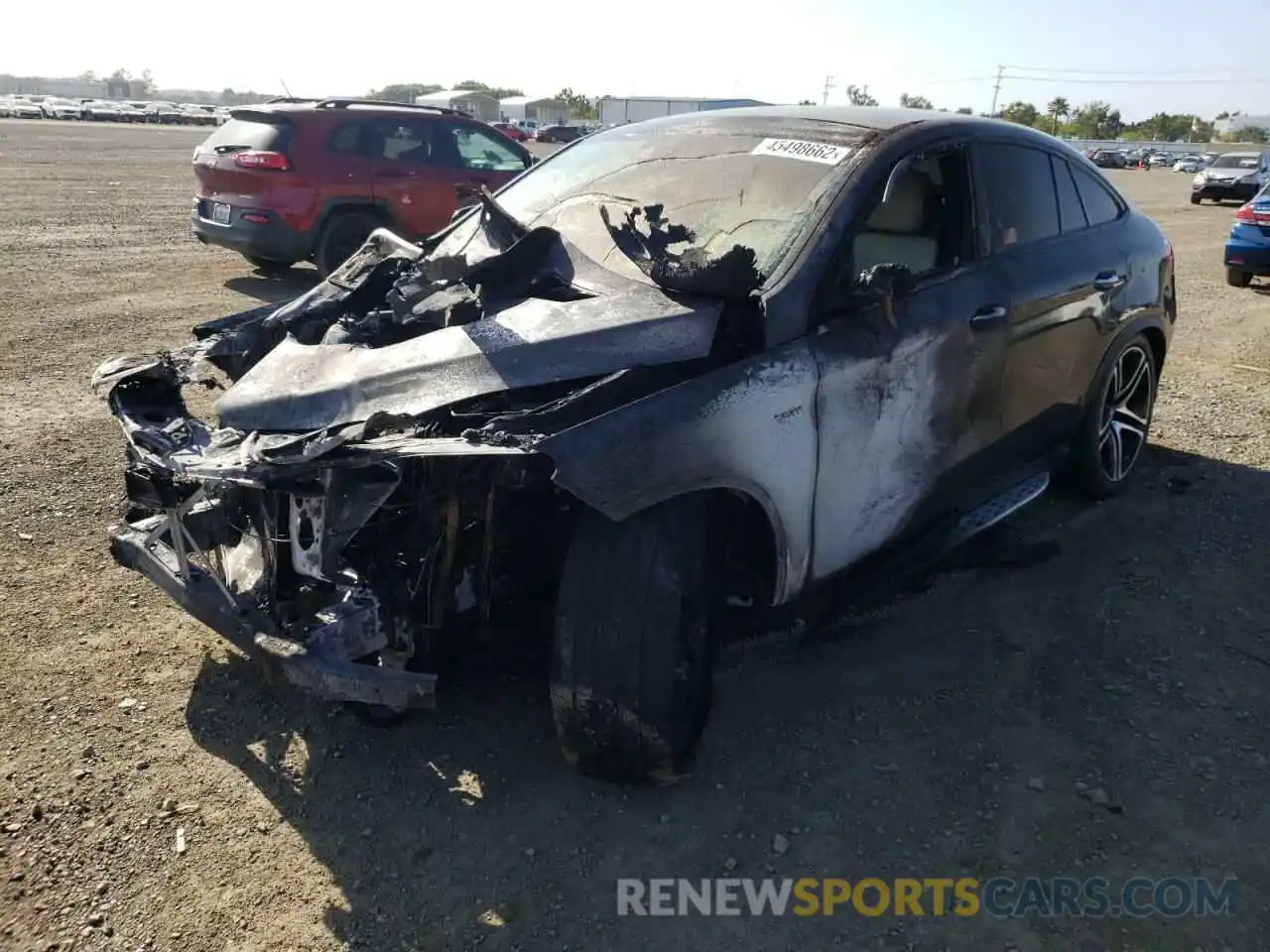 2 Photograph of a damaged car 4JGED6EB4KA141279 MERCEDES-BENZ GLE-CLASS 2019