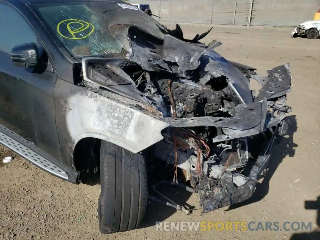 9 Photograph of a damaged car 4JGED6EB4KA141279 MERCEDES-BENZ GLE-CLASS 2019