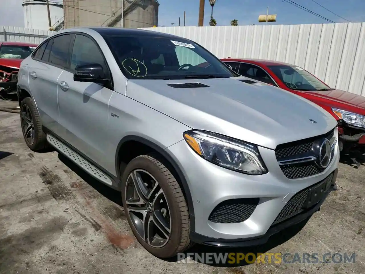 1 Photograph of a damaged car 4JGED6EB4KA146868 MERCEDES-BENZ GLE-CLASS 2019