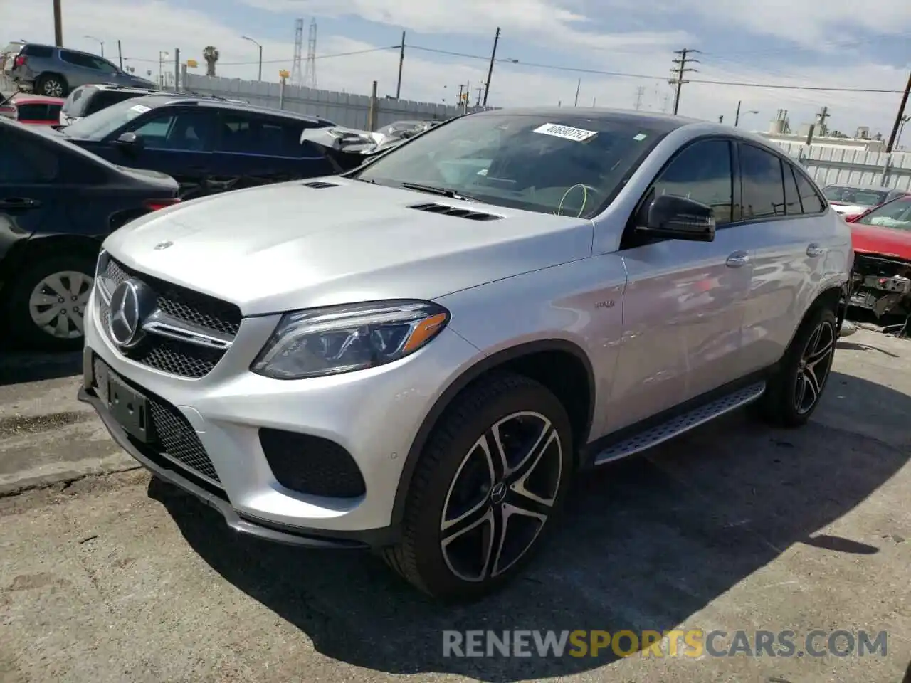 2 Photograph of a damaged car 4JGED6EB4KA146868 MERCEDES-BENZ GLE-CLASS 2019