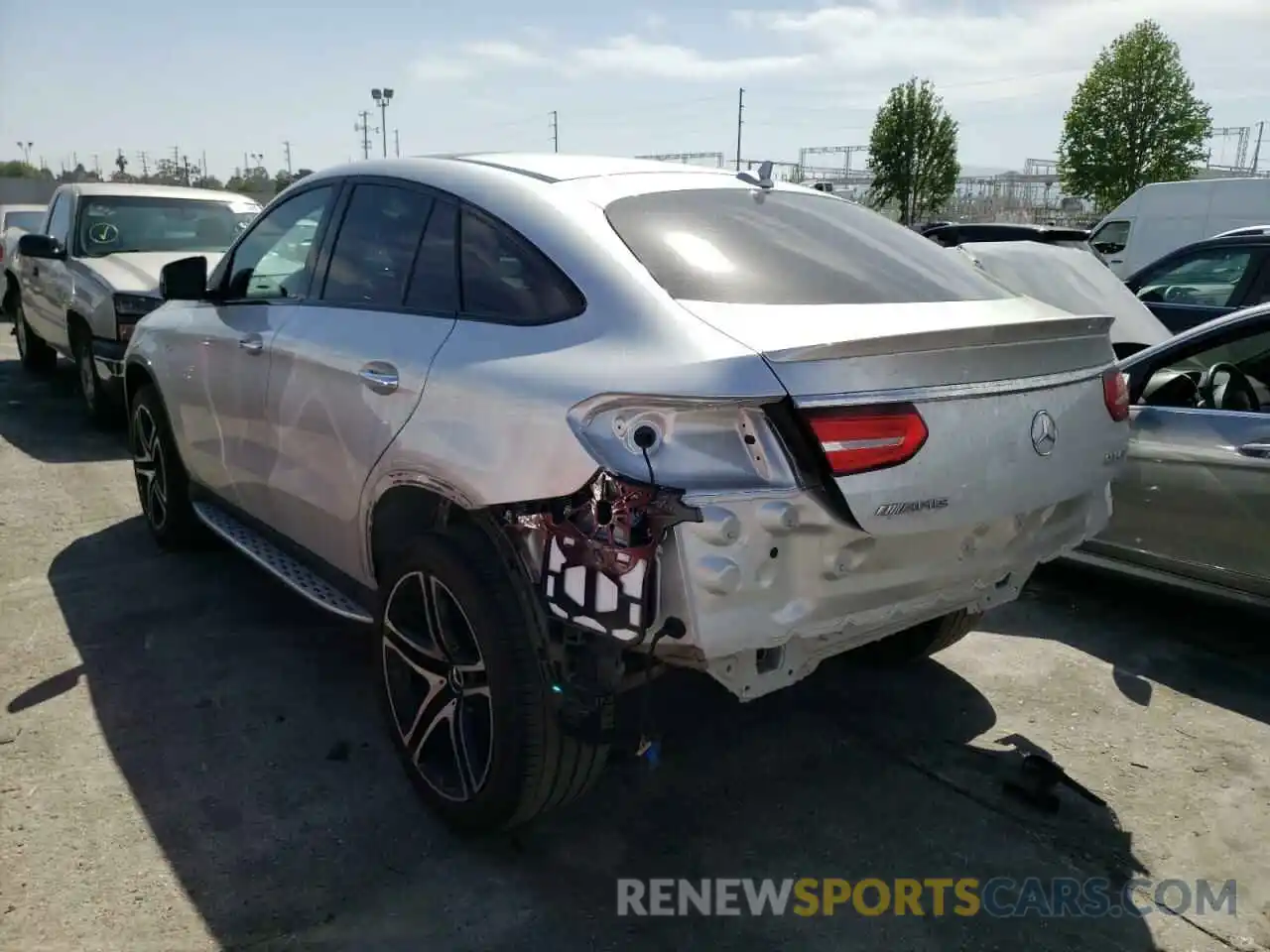 3 Photograph of a damaged car 4JGED6EB4KA146868 MERCEDES-BENZ GLE-CLASS 2019