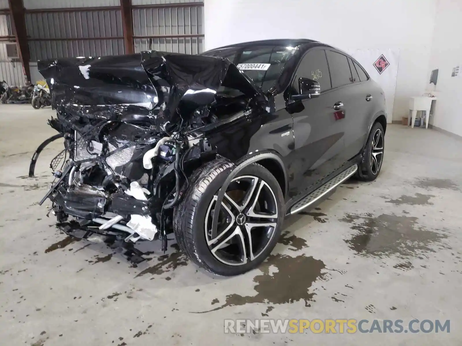 2 Photograph of a damaged car 4JGED6EB4KA152220 MERCEDES-BENZ GLE-CLASS 2019