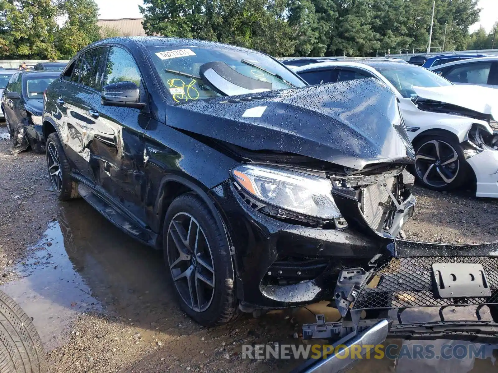 1 Photograph of a damaged car 4JGED6EB5KA137791 MERCEDES-BENZ GLE-CLASS 2019