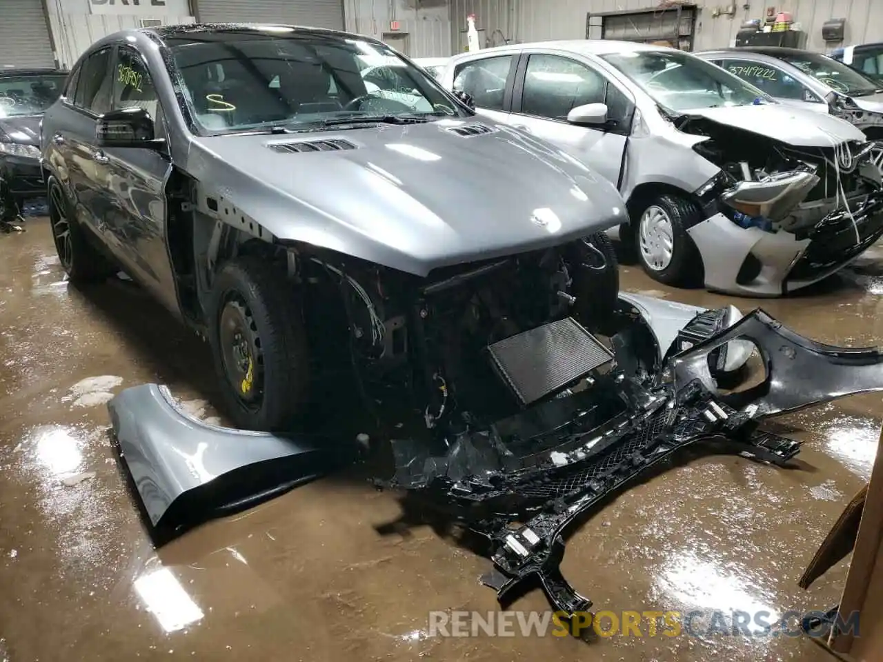 1 Photograph of a damaged car 4JGED6EB5KA145647 MERCEDES-BENZ GLE-CLASS 2019