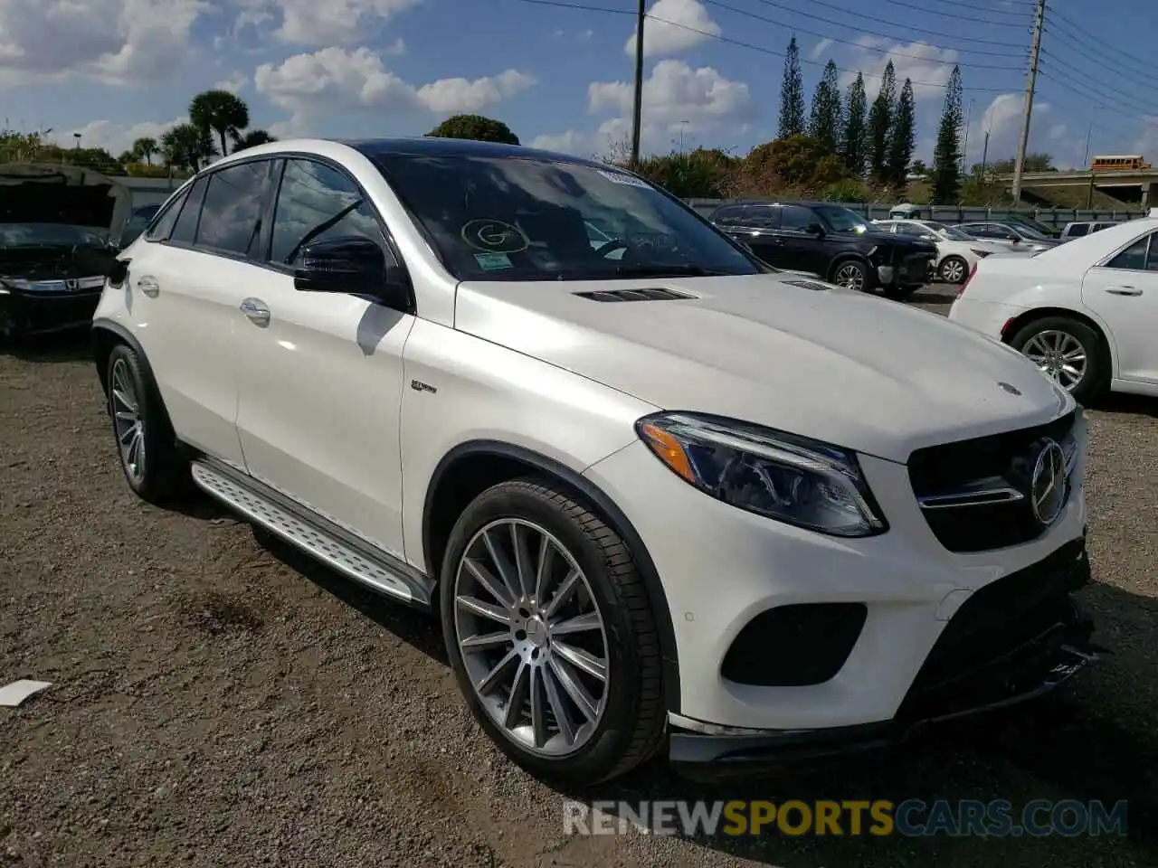 1 Photograph of a damaged car 4JGED6EB5KA153277 MERCEDES-BENZ GLE-CLASS 2019