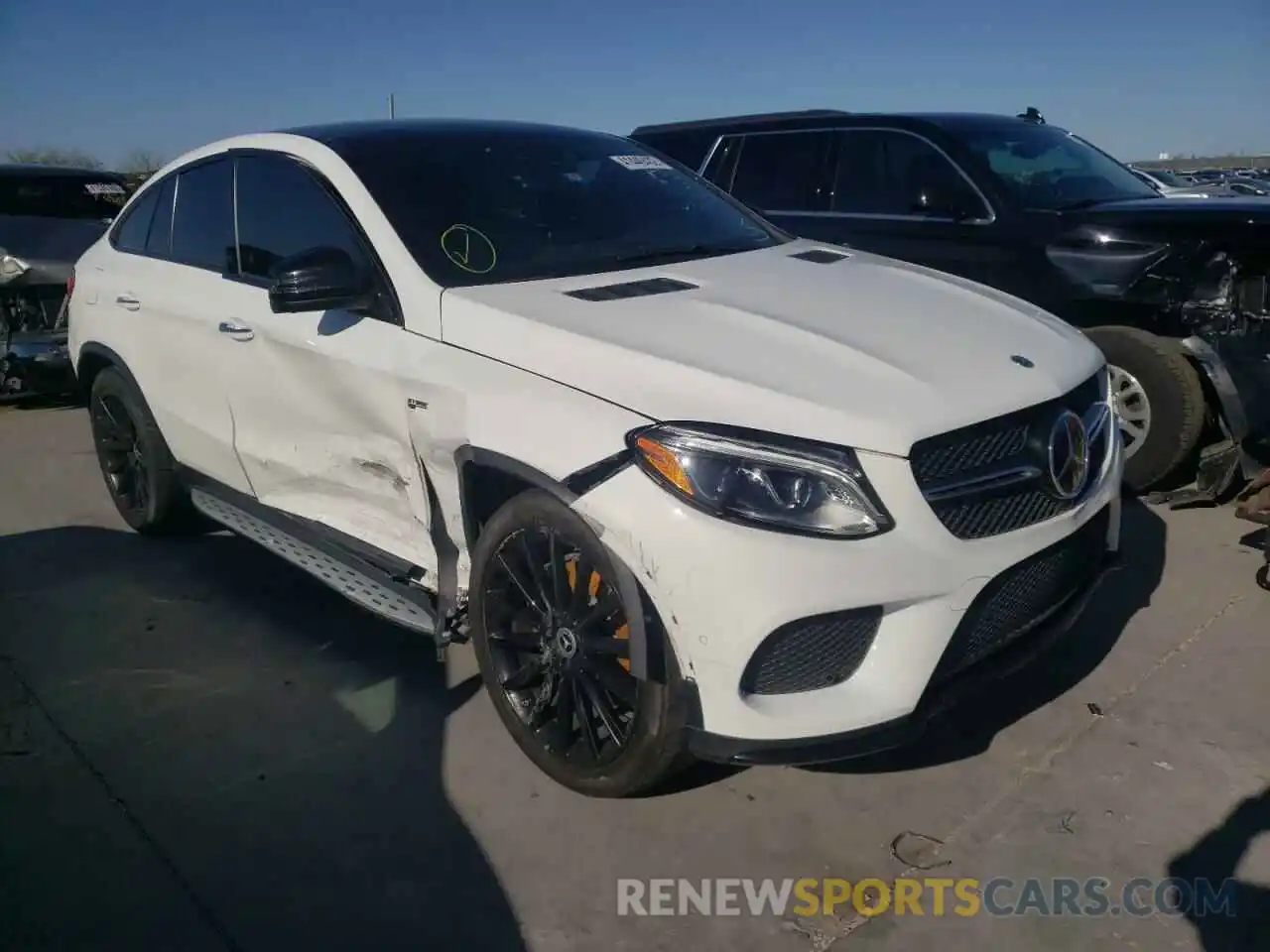 1 Photograph of a damaged car 4JGED6EB5KA154591 MERCEDES-BENZ GLE-CLASS 2019