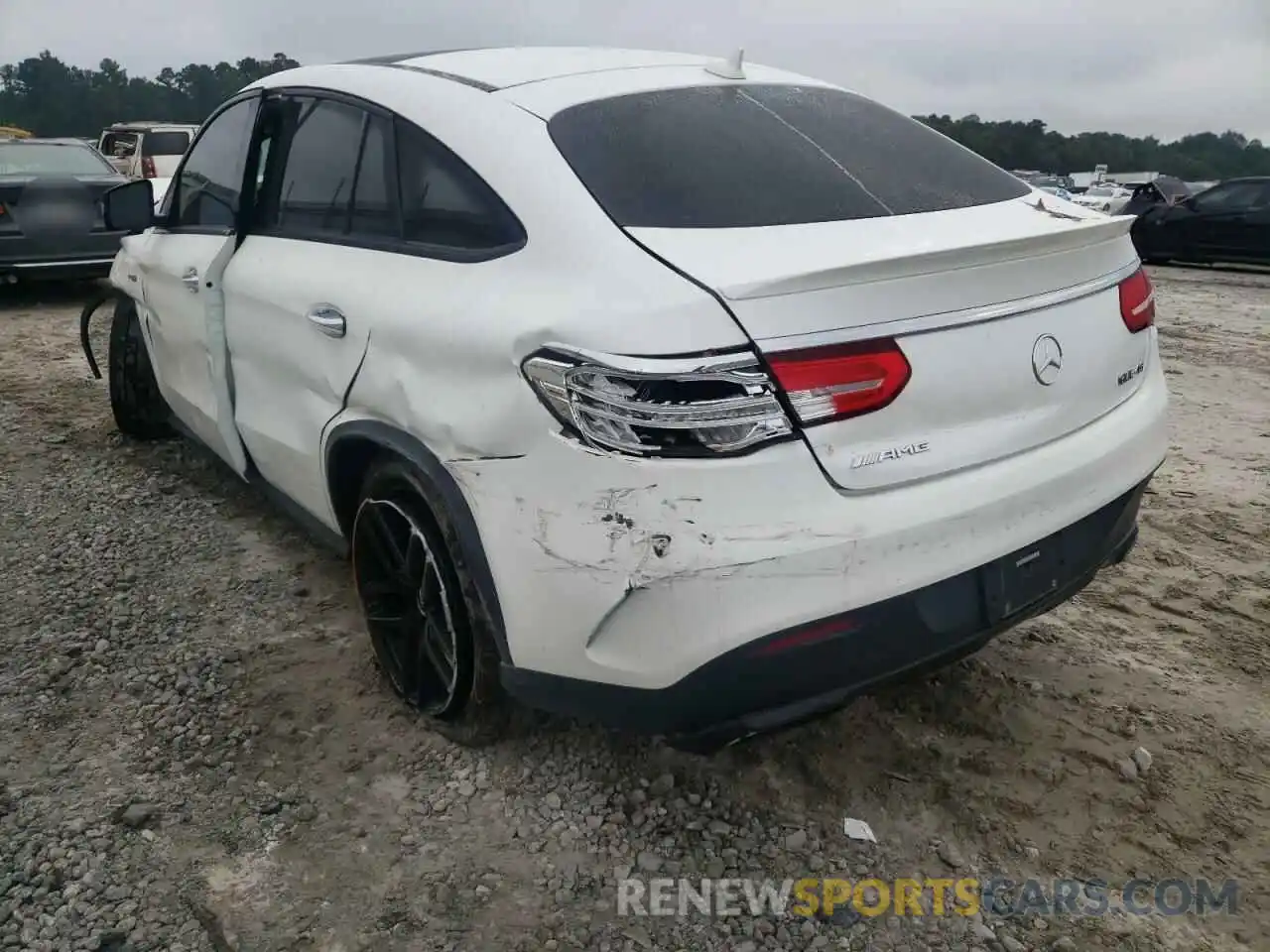 3 Photograph of a damaged car 4JGED6EB6KA141171 MERCEDES-BENZ GLE-CLASS 2019