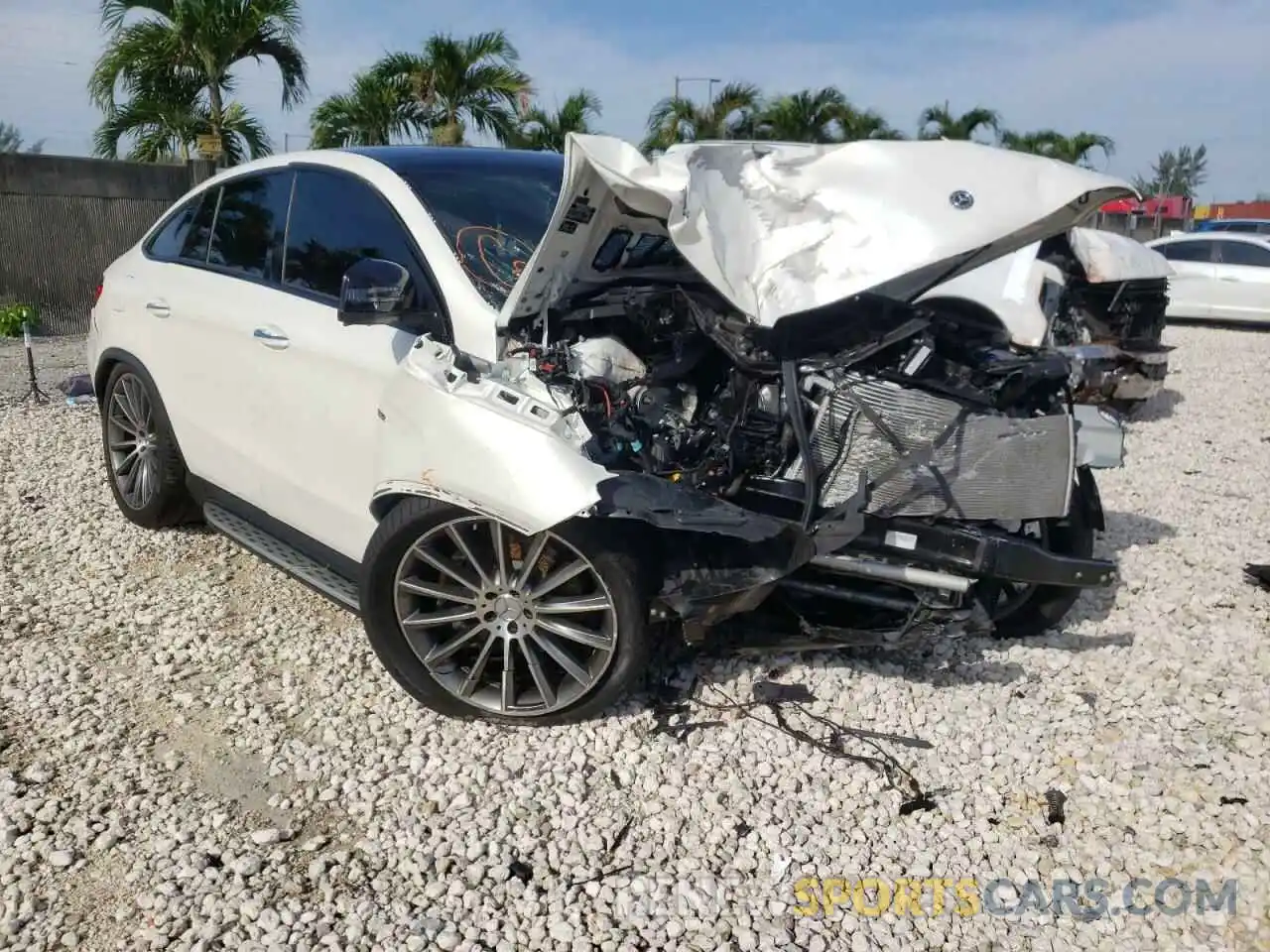 1 Photograph of a damaged car 4JGED6EB7KA128719 MERCEDES-BENZ GLE-CLASS 2019