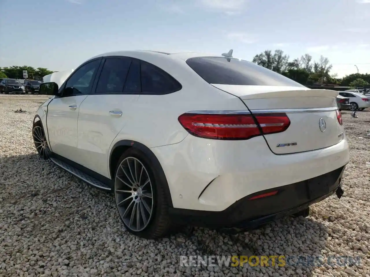 3 Фотография поврежденного автомобиля 4JGED6EB7KA128719 MERCEDES-BENZ GLE-CLASS 2019