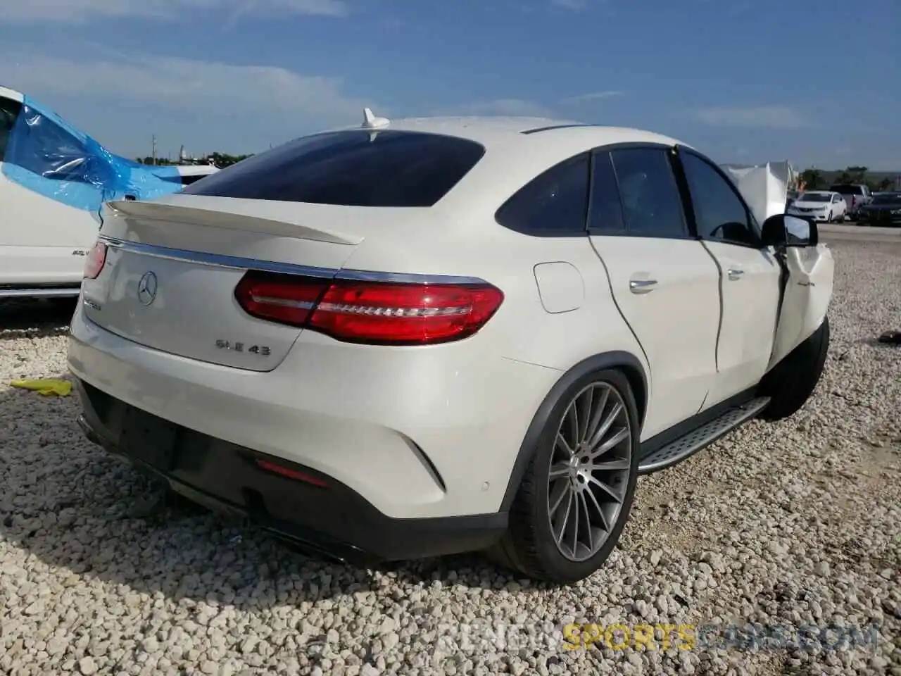 4 Фотография поврежденного автомобиля 4JGED6EB7KA128719 MERCEDES-BENZ GLE-CLASS 2019