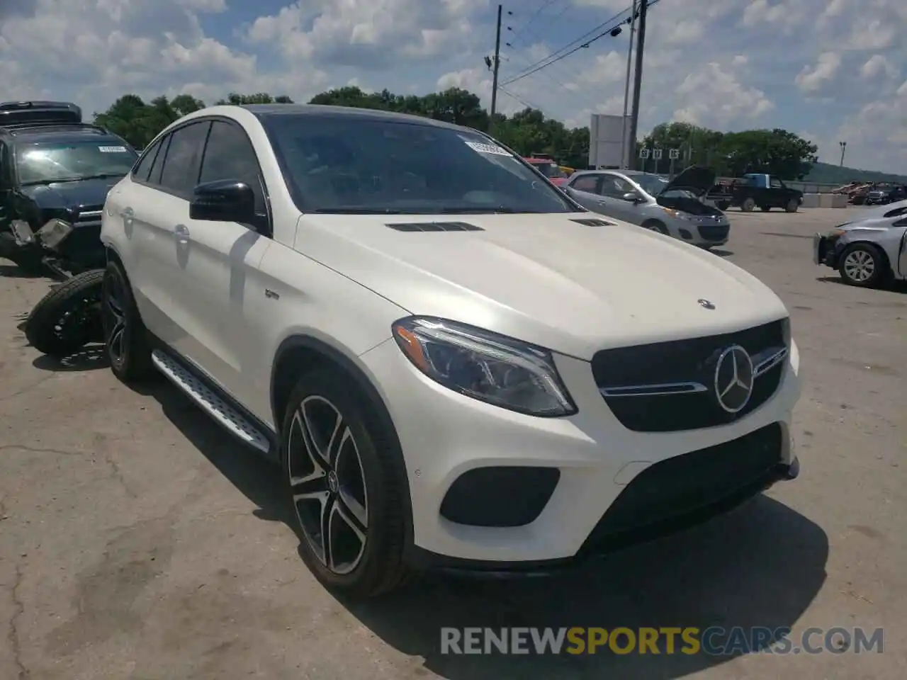 1 Photograph of a damaged car 4JGED6EB7KA137873 MERCEDES-BENZ GLE-CLASS 2019