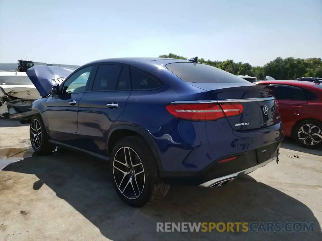 3 Photograph of a damaged car 4JGED6EB7KA147383 MERCEDES-BENZ GLE-CLASS 2019