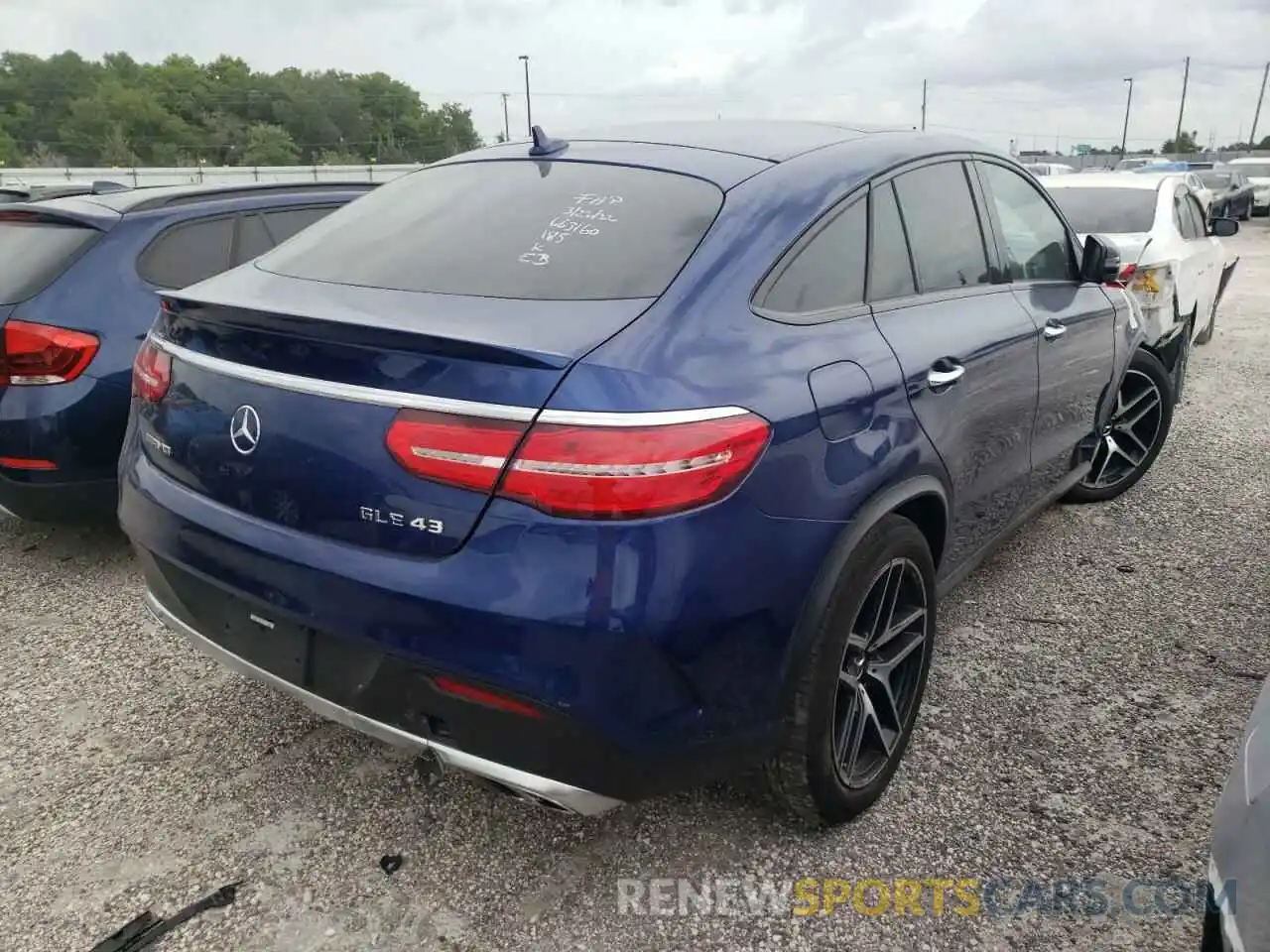 4 Фотография поврежденного автомобиля 4JGED6EB7KA147383 MERCEDES-BENZ GLE-CLASS 2019