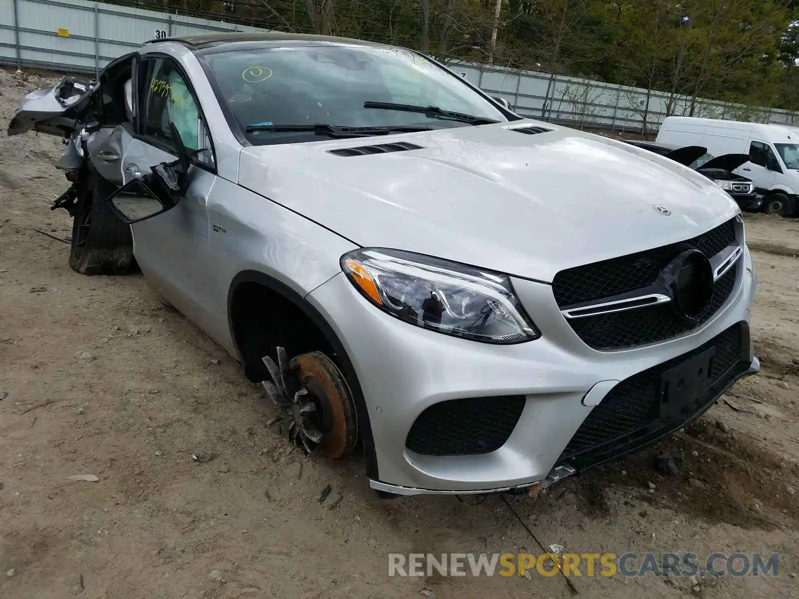 1 Photograph of a damaged car 4JGED6EB7KA152440 MERCEDES-BENZ GLE-CLASS 2019