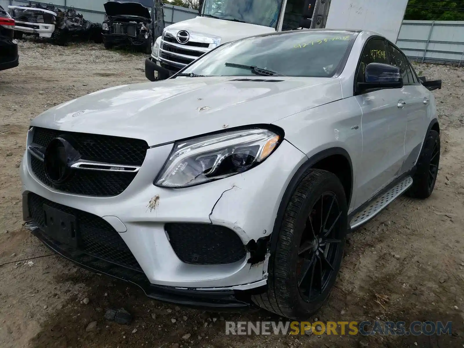 2 Photograph of a damaged car 4JGED6EB7KA152440 MERCEDES-BENZ GLE-CLASS 2019