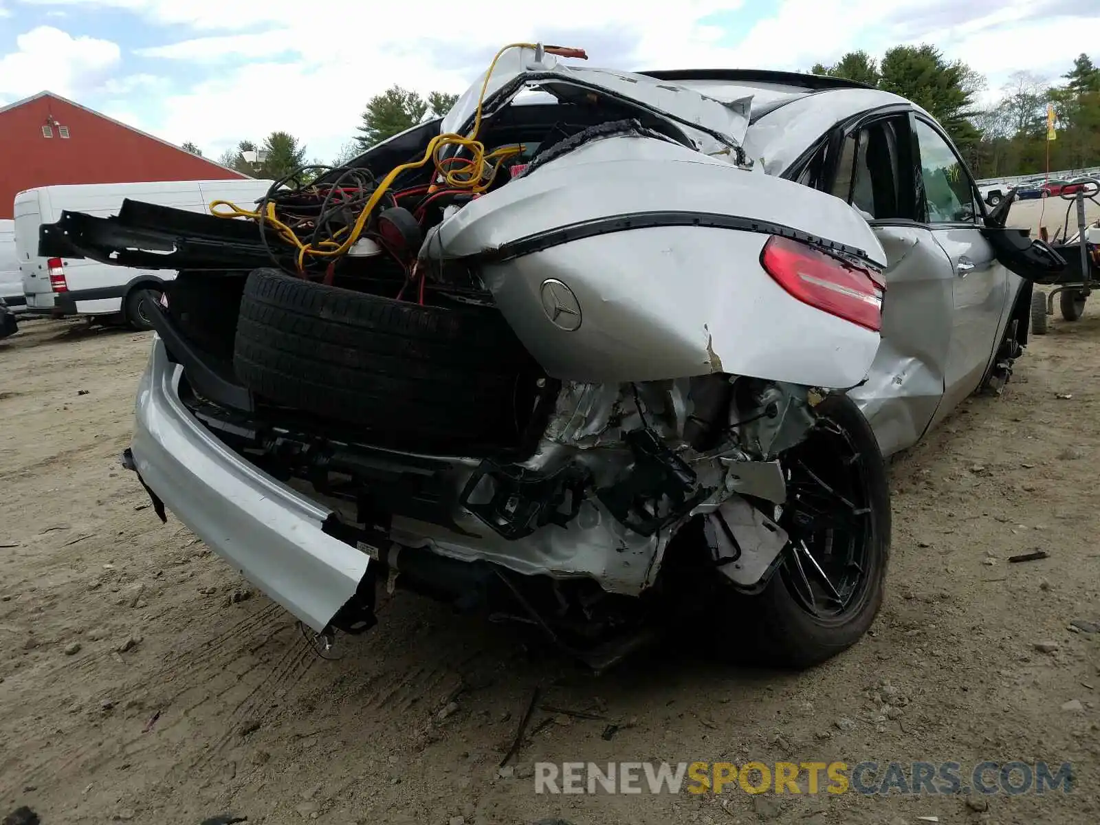 4 Photograph of a damaged car 4JGED6EB7KA152440 MERCEDES-BENZ GLE-CLASS 2019