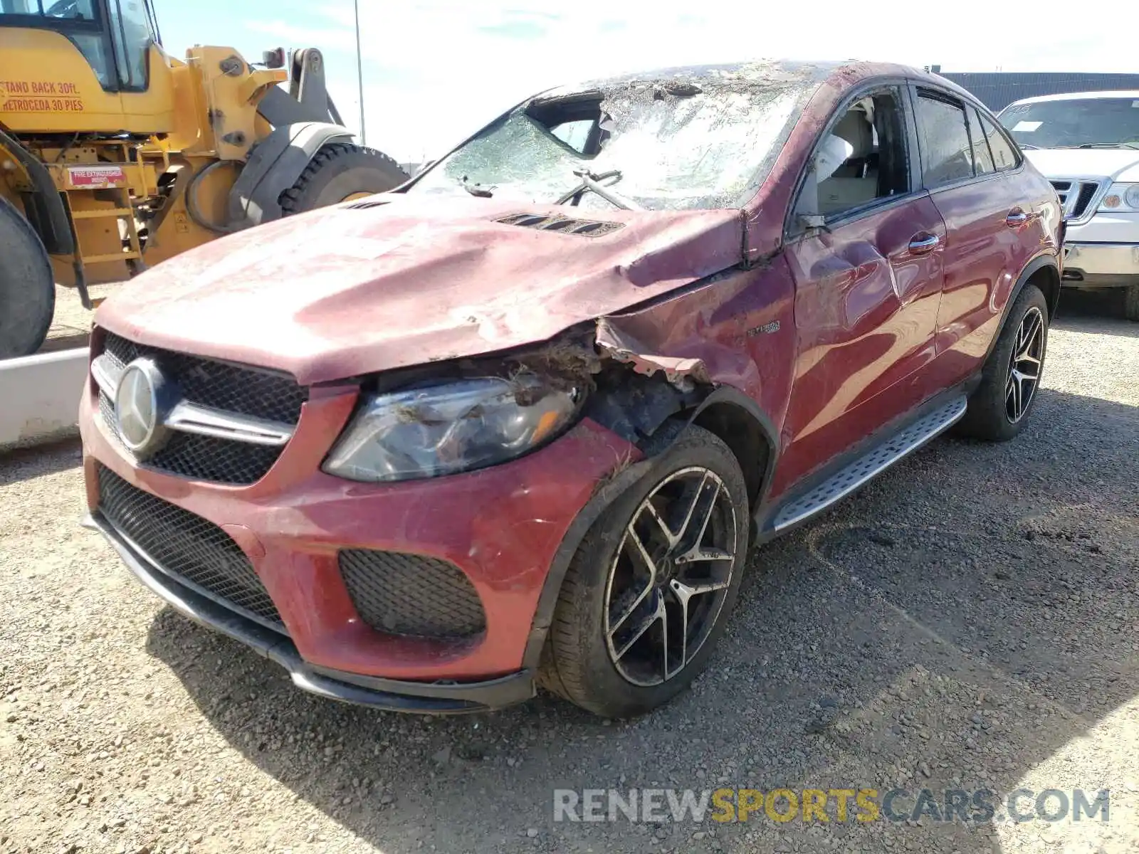 2 Photograph of a damaged car 4JGED6EB7KA153667 MERCEDES-BENZ GLE-CLASS 2019