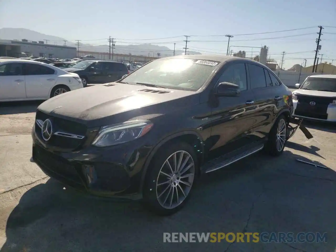 2 Photograph of a damaged car 4JGED6EB8KA129698 MERCEDES-BENZ GLE-CLASS 2019