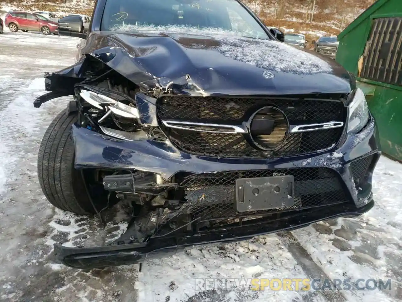 9 Photograph of a damaged car 4JGED6EB8KA138062 MERCEDES-BENZ GLE-CLASS 2019