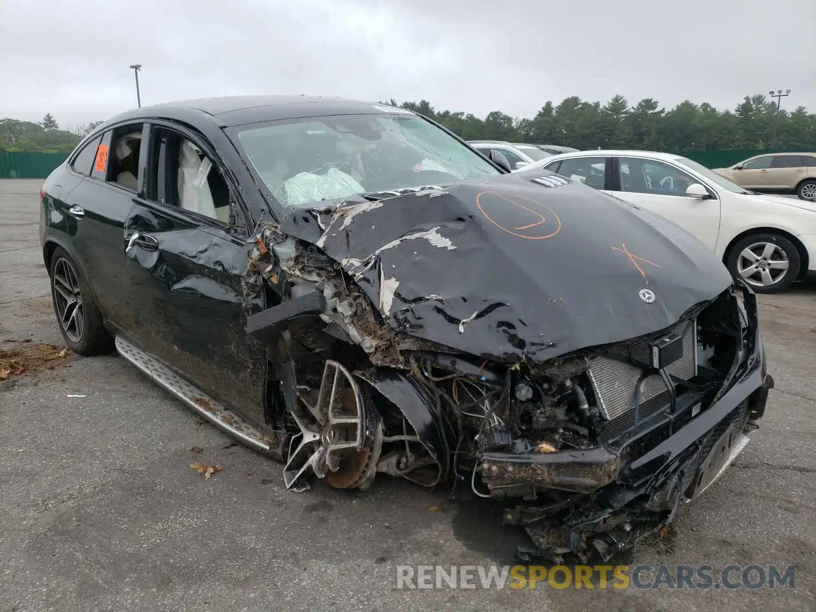 1 Photograph of a damaged car 4JGED6EB8KA148882 MERCEDES-BENZ GLE-CLASS 2019