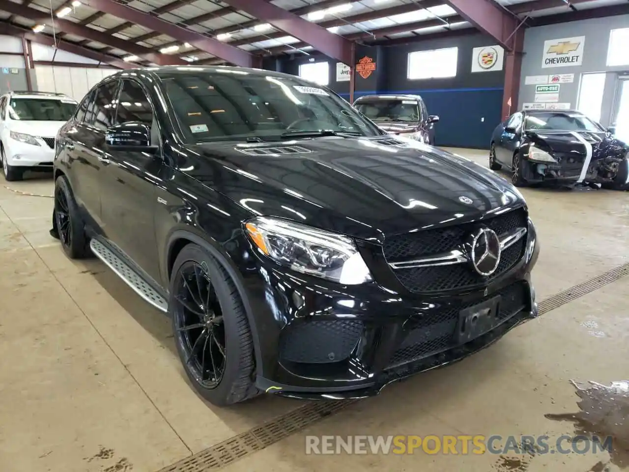 1 Photograph of a damaged car 4JGED6EB8KA153998 MERCEDES-BENZ GLE-CLASS 2019