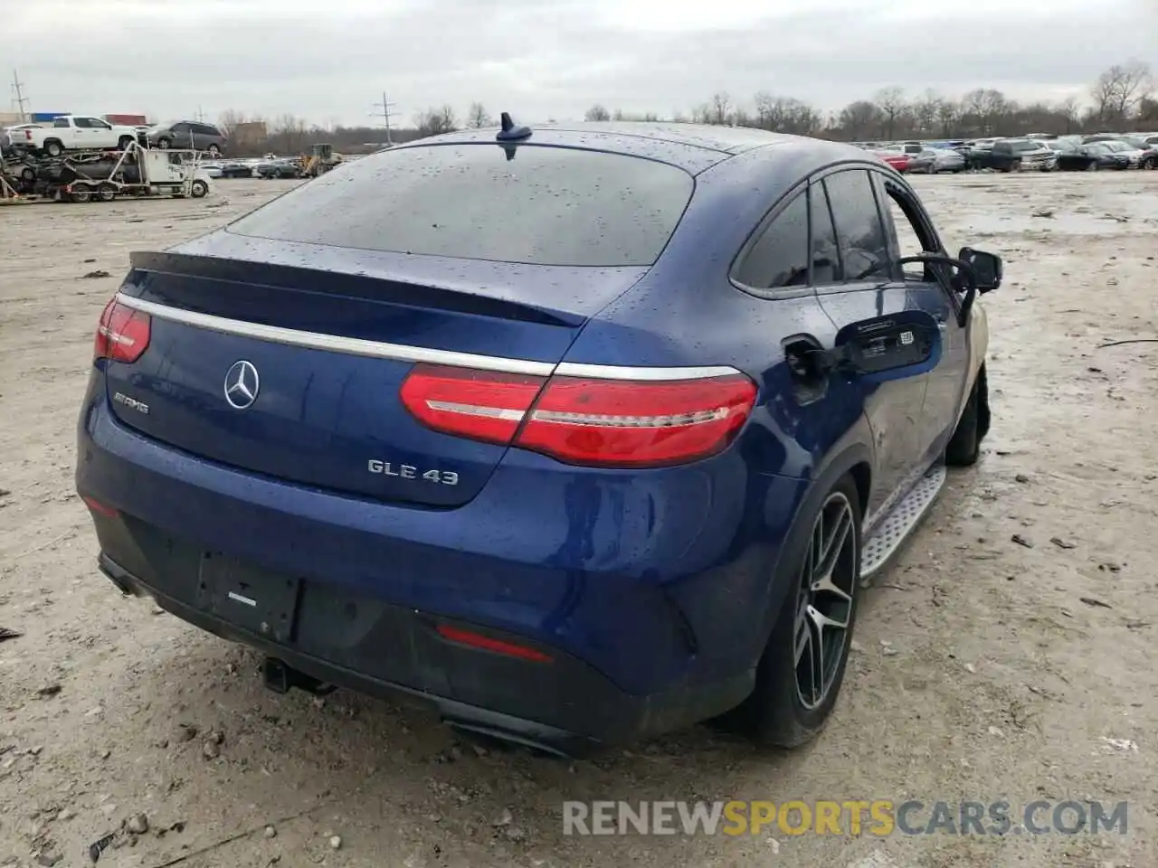 4 Photograph of a damaged car 4JGED6EB8KA154066 MERCEDES-BENZ GLE-CLASS 2019