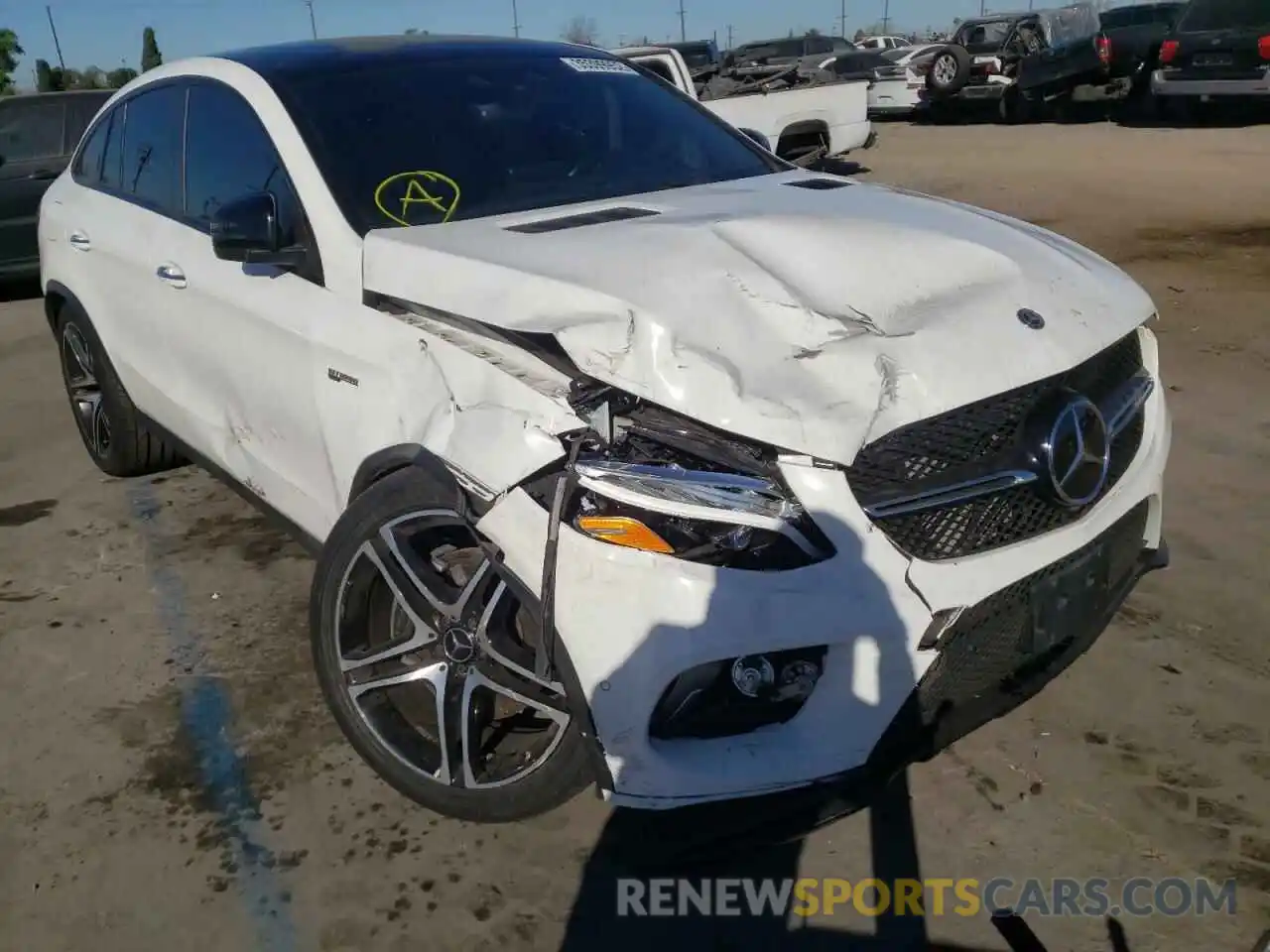 1 Photograph of a damaged car 4JGED6EB9KA136465 MERCEDES-BENZ GLE-CLASS 2019