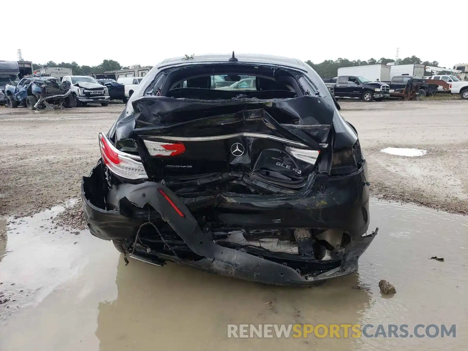 9 Photograph of a damaged car 4JGED6EBXKA125961 MERCEDES-BENZ GLE-CLASS 2019