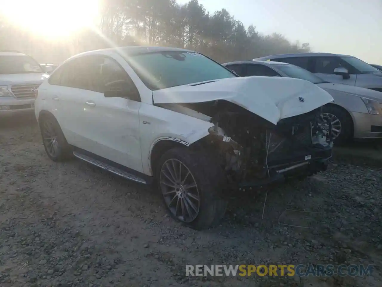 1 Photograph of a damaged car 4JGED6EBXKA132263 MERCEDES-BENZ GLE-CLASS 2019