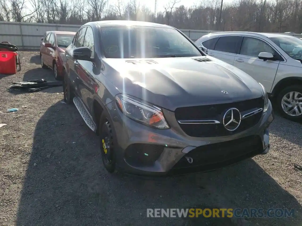 1 Photograph of a damaged car 4JGED6EBXKA138581 MERCEDES-BENZ GLE-CLASS 2019