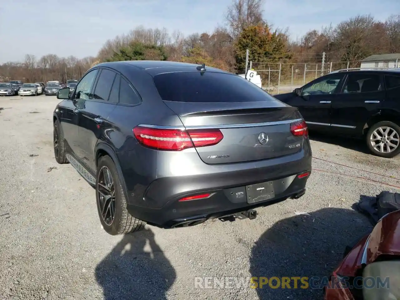 3 Photograph of a damaged car 4JGED6EBXKA138581 MERCEDES-BENZ GLE-CLASS 2019