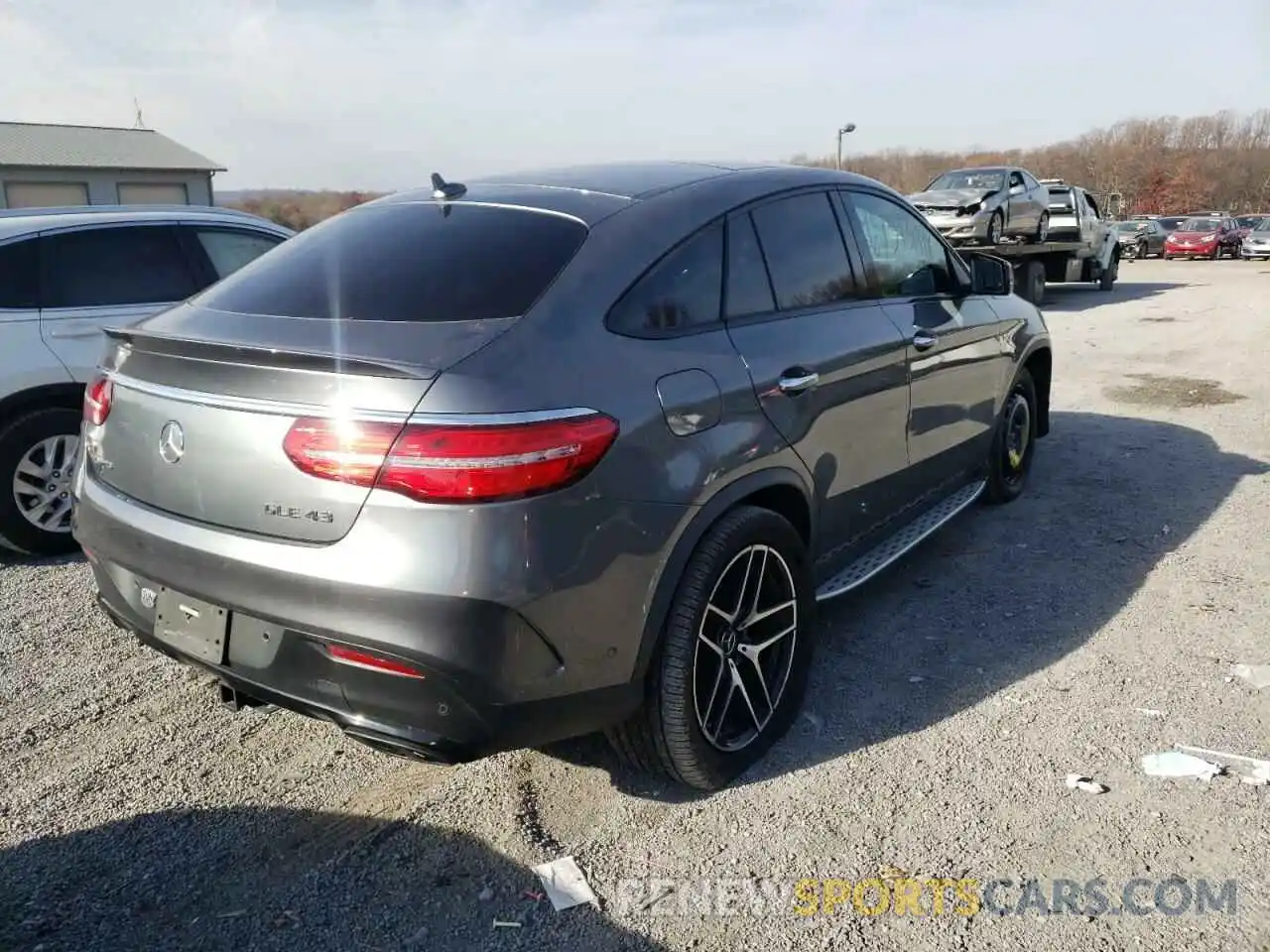 4 Photograph of a damaged car 4JGED6EBXKA138581 MERCEDES-BENZ GLE-CLASS 2019