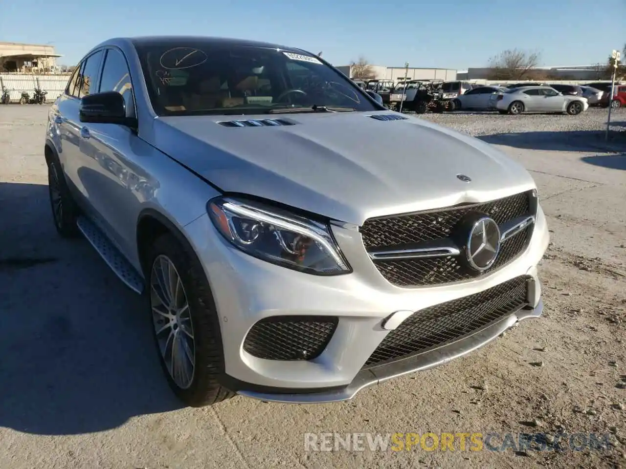 1 Photograph of a damaged car 4JGED6EBXKA138788 MERCEDES-BENZ GLE-CLASS 2019