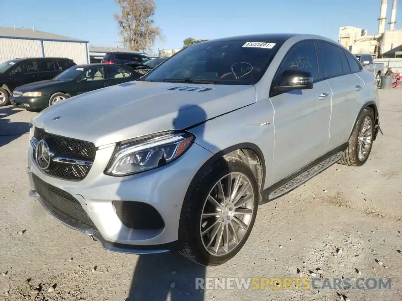 2 Photograph of a damaged car 4JGED6EBXKA138788 MERCEDES-BENZ GLE-CLASS 2019