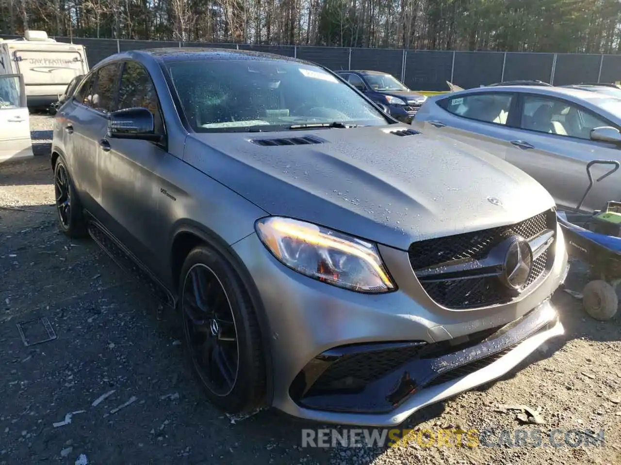 1 Photograph of a damaged car 4JGED7FB0KA146869 MERCEDES-BENZ GLE-CLASS 2019