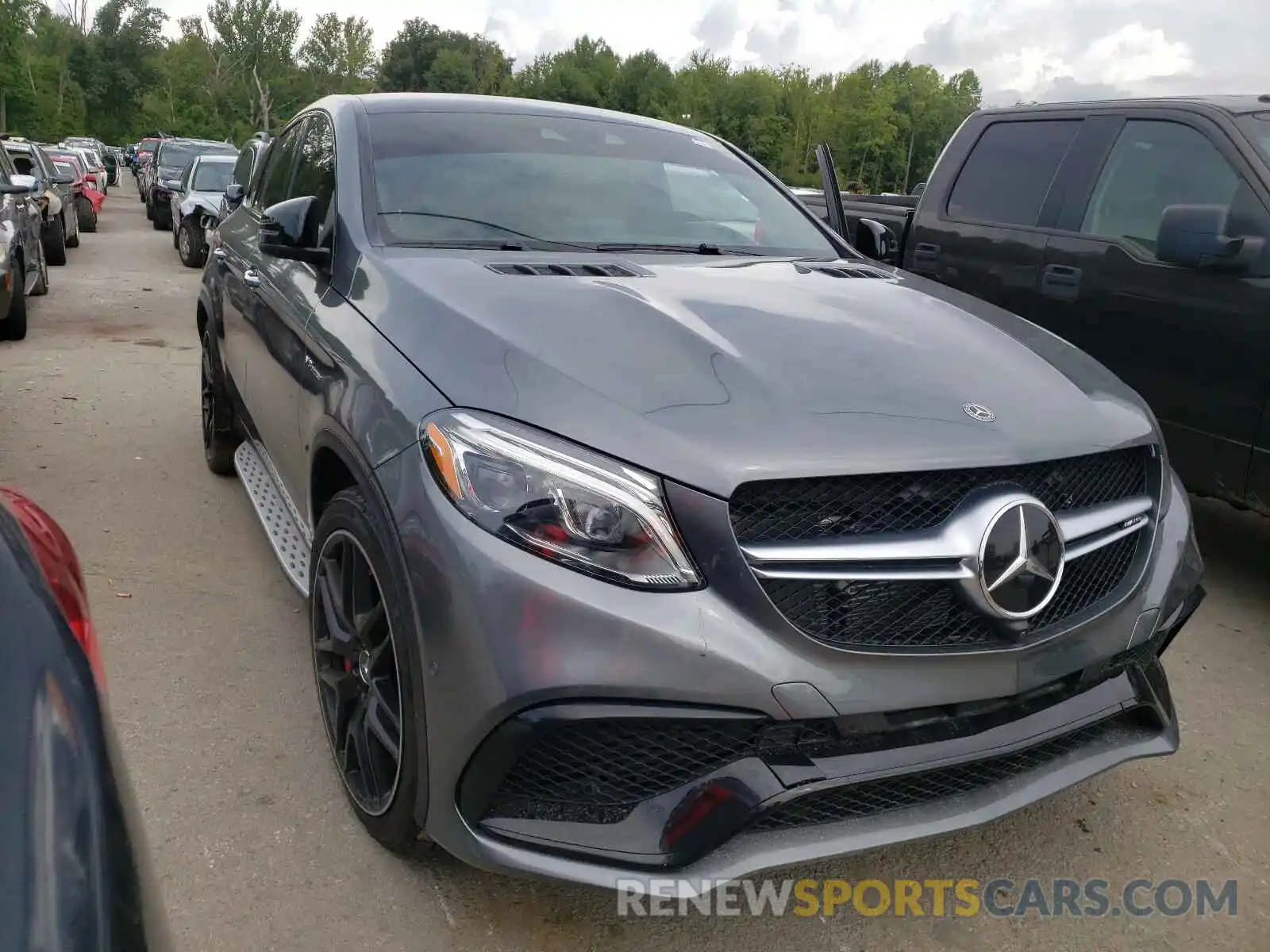 1 Photograph of a damaged car 4JGED7FB1KA143270 MERCEDES-BENZ GLE-CLASS 2019