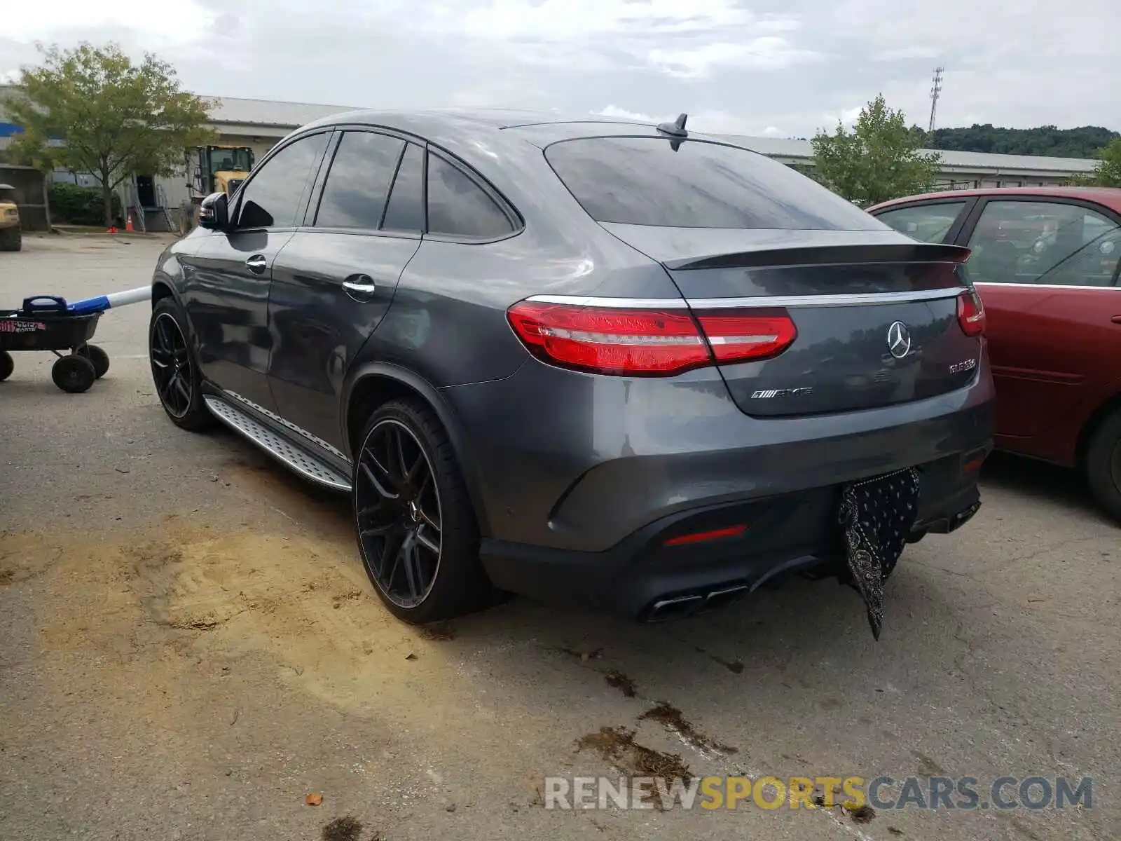 3 Photograph of a damaged car 4JGED7FB1KA143270 MERCEDES-BENZ GLE-CLASS 2019