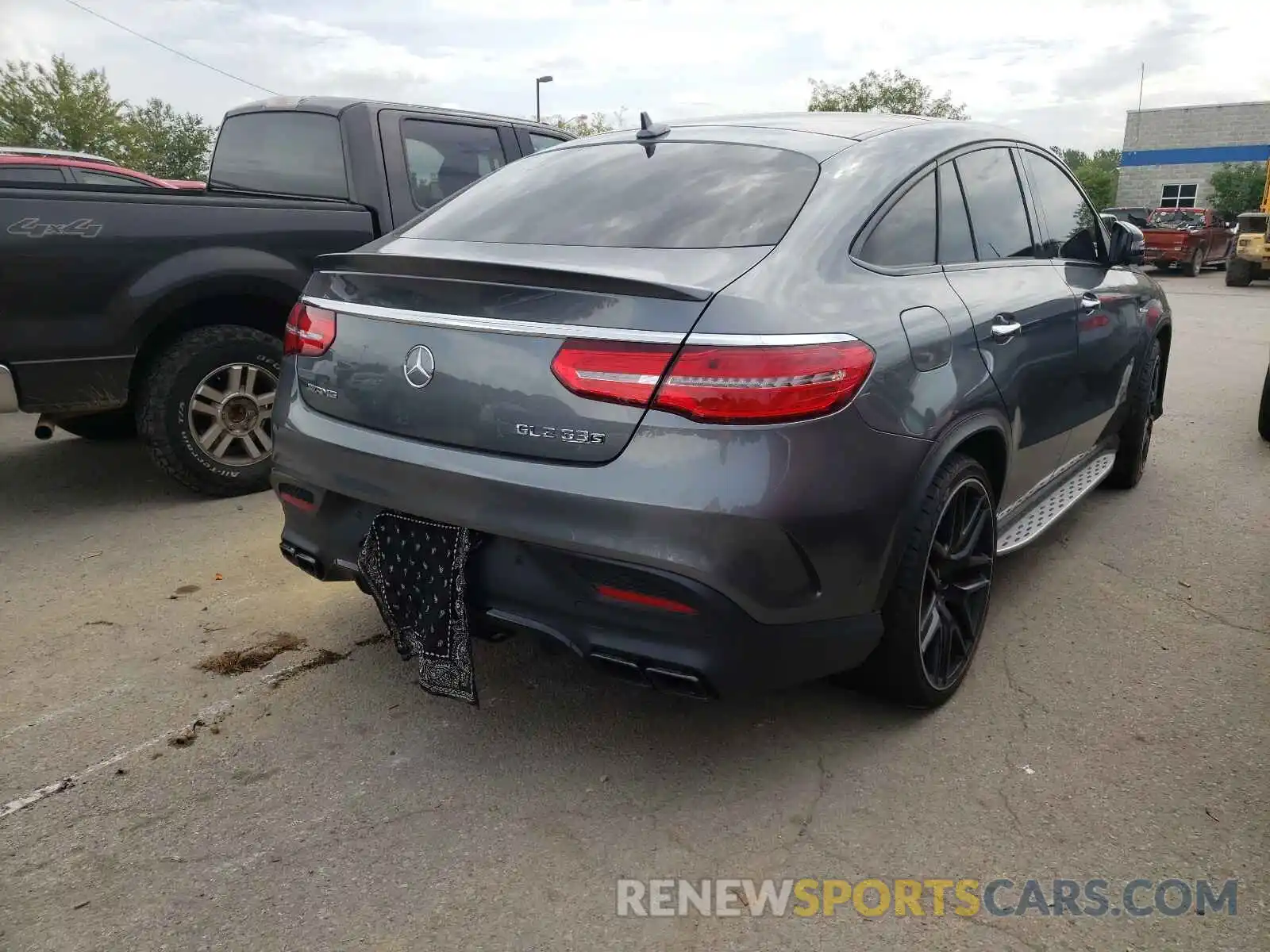 4 Photograph of a damaged car 4JGED7FB1KA143270 MERCEDES-BENZ GLE-CLASS 2019