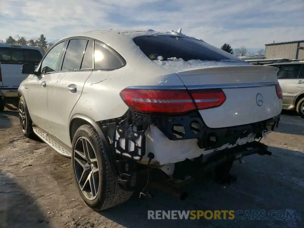 3 Photograph of a damaged car 4JGED7FB3KA142198 MERCEDES-BENZ GLE-CLASS 2019