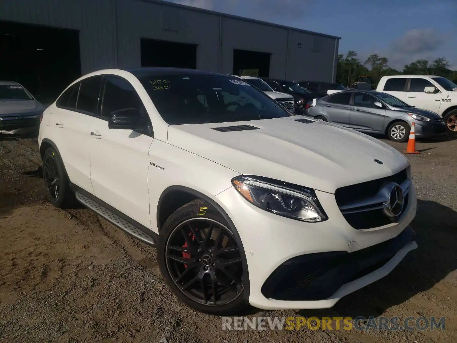 1 Photograph of a damaged car 4JGED7FB4KA128553 MERCEDES-BENZ GLE-CLASS 2019