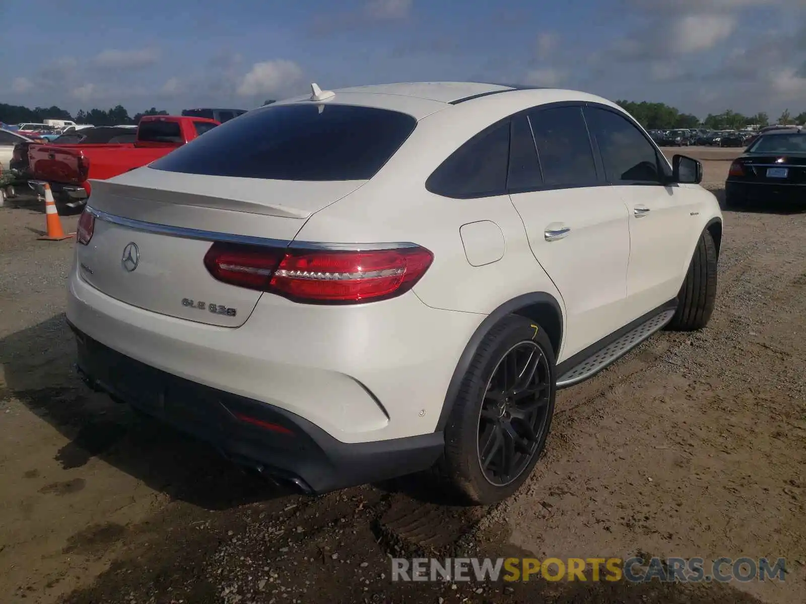 4 Фотография поврежденного автомобиля 4JGED7FB4KA128553 MERCEDES-BENZ GLE-CLASS 2019