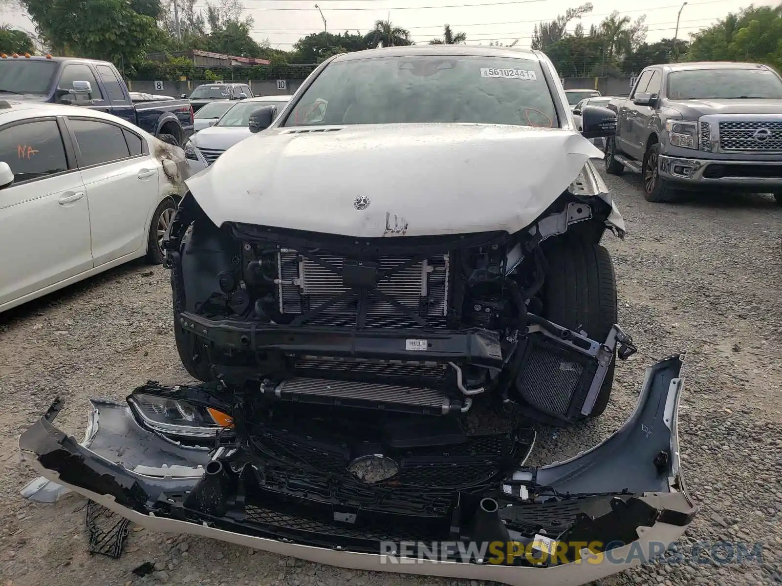 9 Photograph of a damaged car 4JGED7FB6KA126724 MERCEDES-BENZ GLE-CLASS 2019